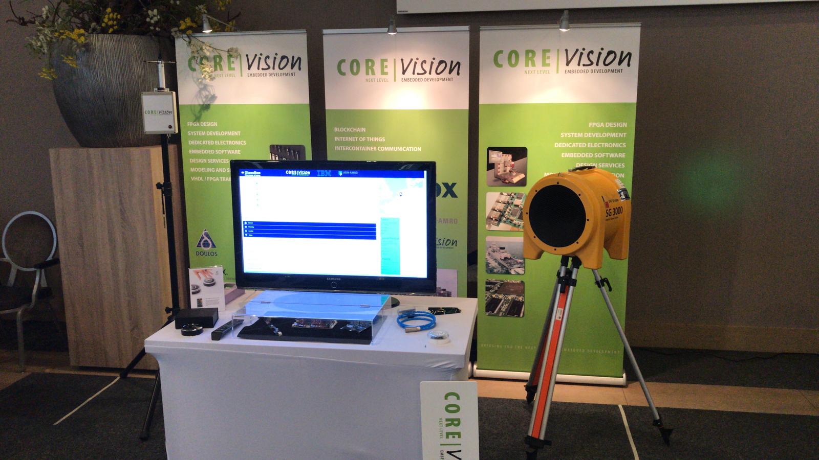 Core|VIsion booth Design Automation & Embedded Systems Event 2018